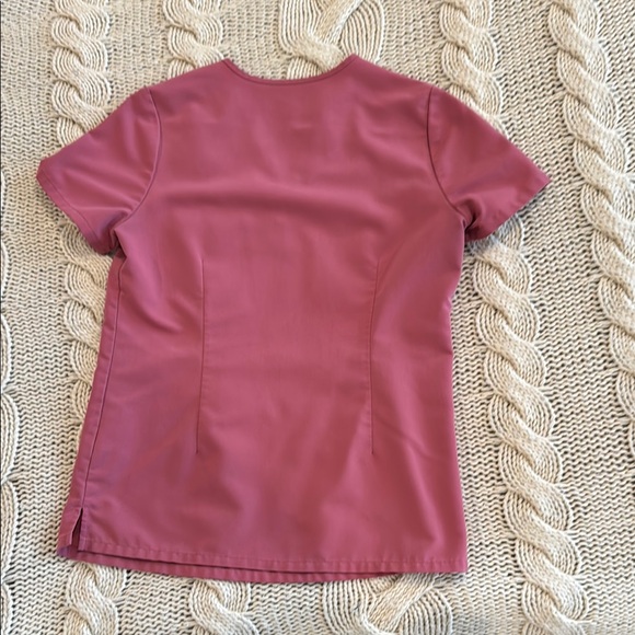 Figs Rose Gold Scrub Top - Picture 3 of 3
